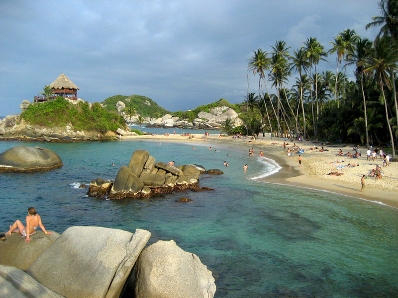 No Parque Tayrona, é um ótimo local para se hospedar para aproveitar ainda mais sua viagem