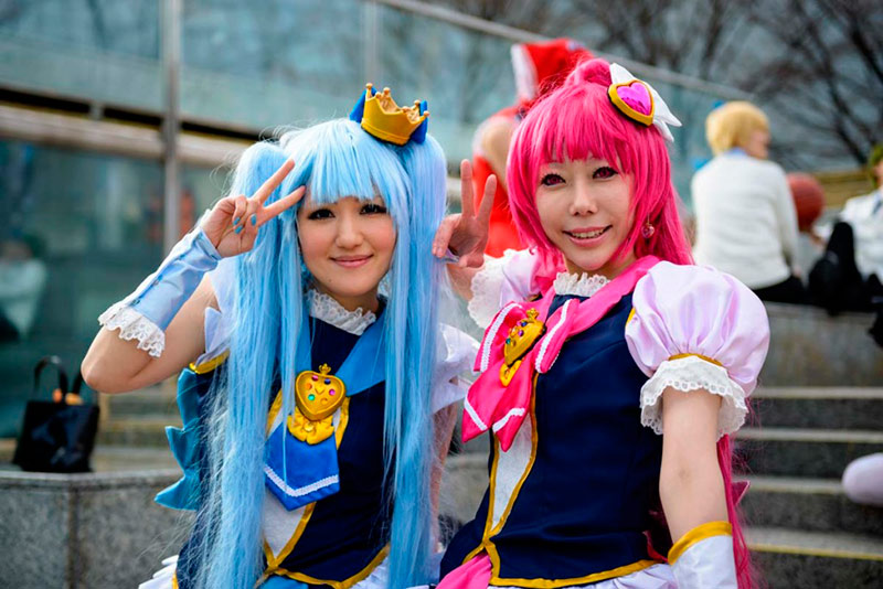 Tóquio: Plas ruas e parques é possível avistas os fãs de cosplays,
