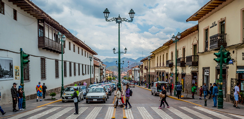 Passeios em Cusco: A avenida El Sol é a principal avenida da cidade