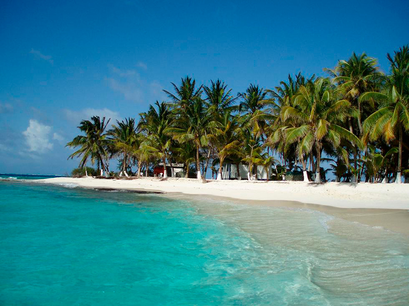 San andrés é uma das ilhas da Colômbia que é mais visitada
