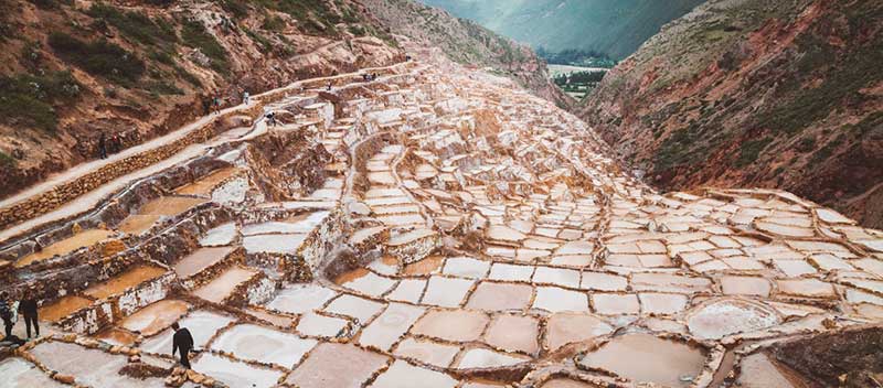 Viagem de férias para o Peru: Maras são as famosas salineras peruanas