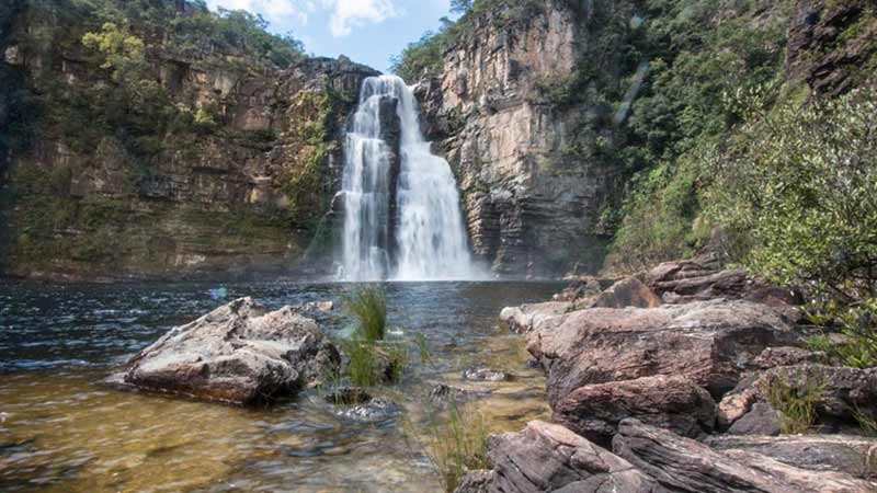 A chapada dos veadeiros tem lugares incríveis